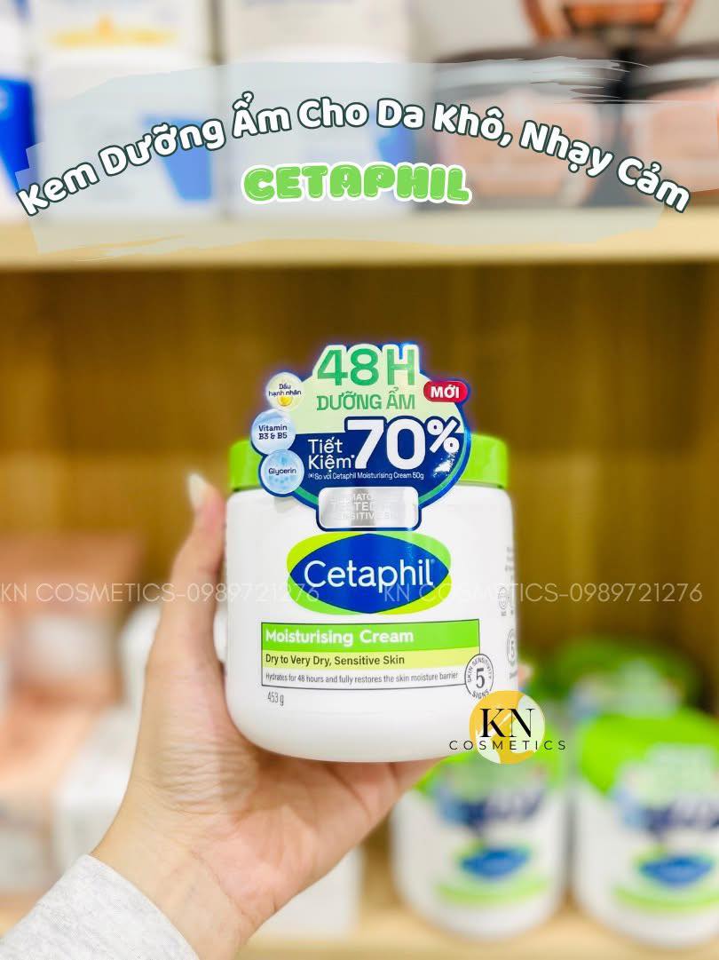 cetaphil cream xanh lá