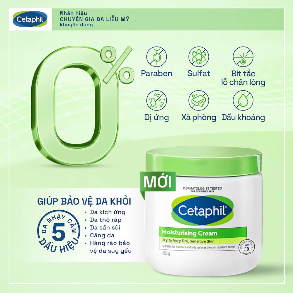 cetaphil cream xanh lá6
